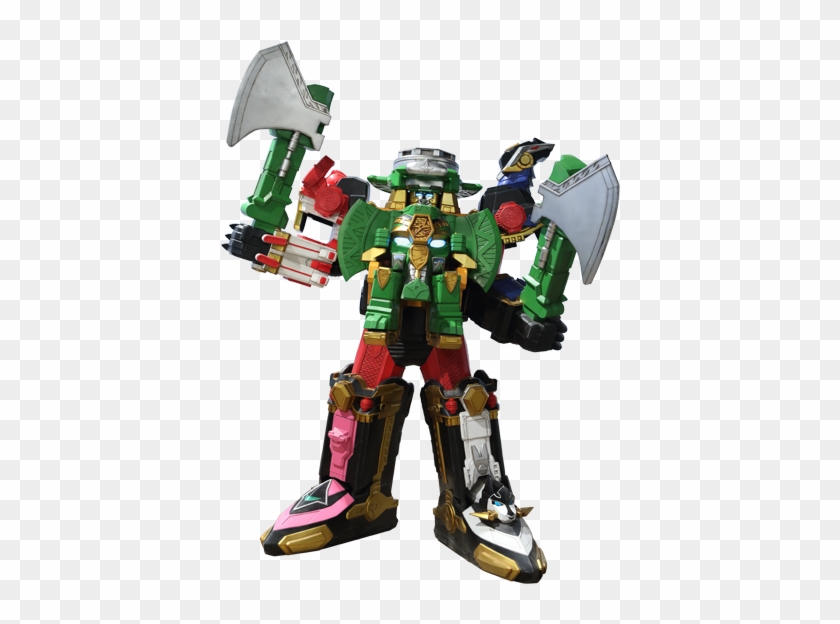 Rumble Tusk Ninja Steel Megazord - Power Rangers Ninja Steel Megazord #317114