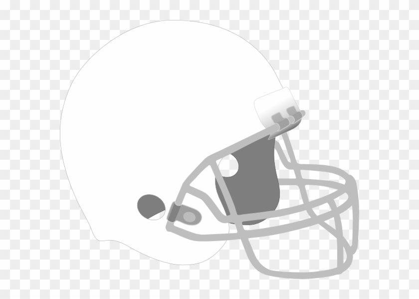 White Football Helmet Clip Art #317115