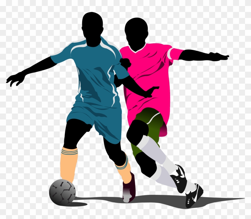 Football Player Goal Clip Art - Soccer Players #317121