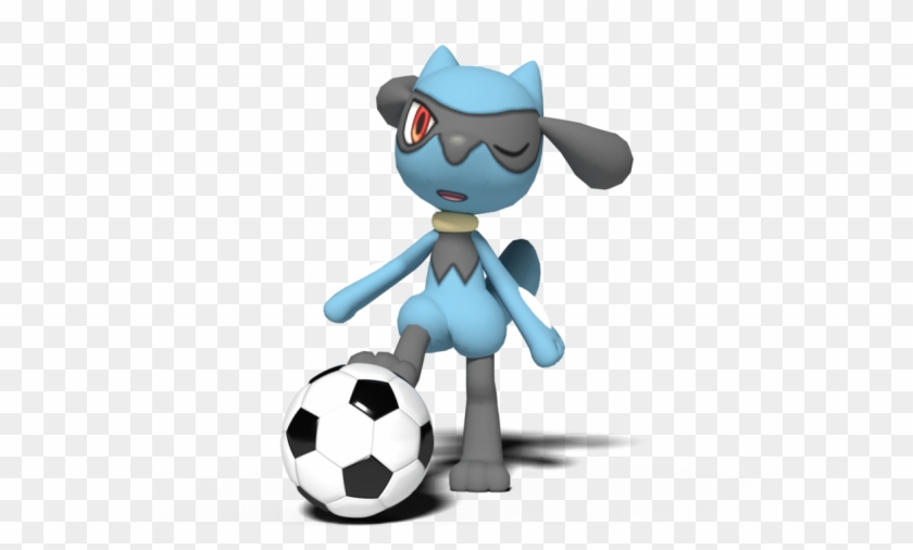 Soccer Player Riolu By Kuby64 - Cartoon #317195