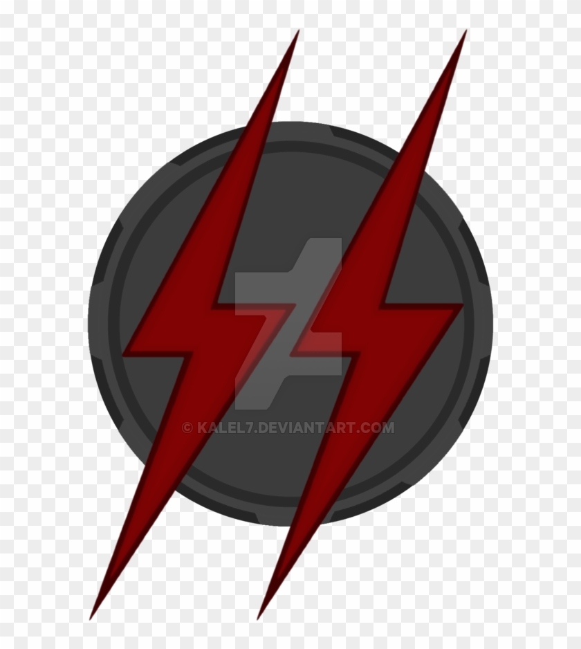 Kalel7 2 0 Earth X Flash Emblem Test 1 By Kalel7 - Earth X Reverse Flash Logo #317216