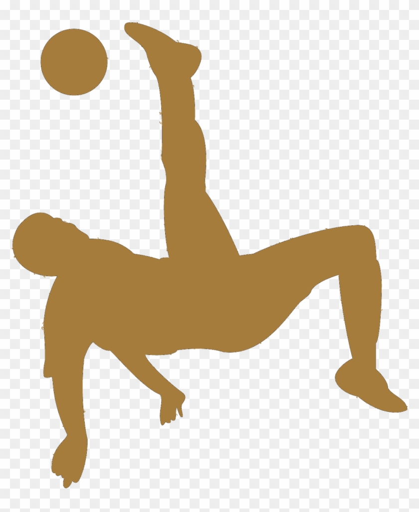 Bicycle Kick Football Player Clip Art - Bicycle Kick Football Player Clip Art #317240