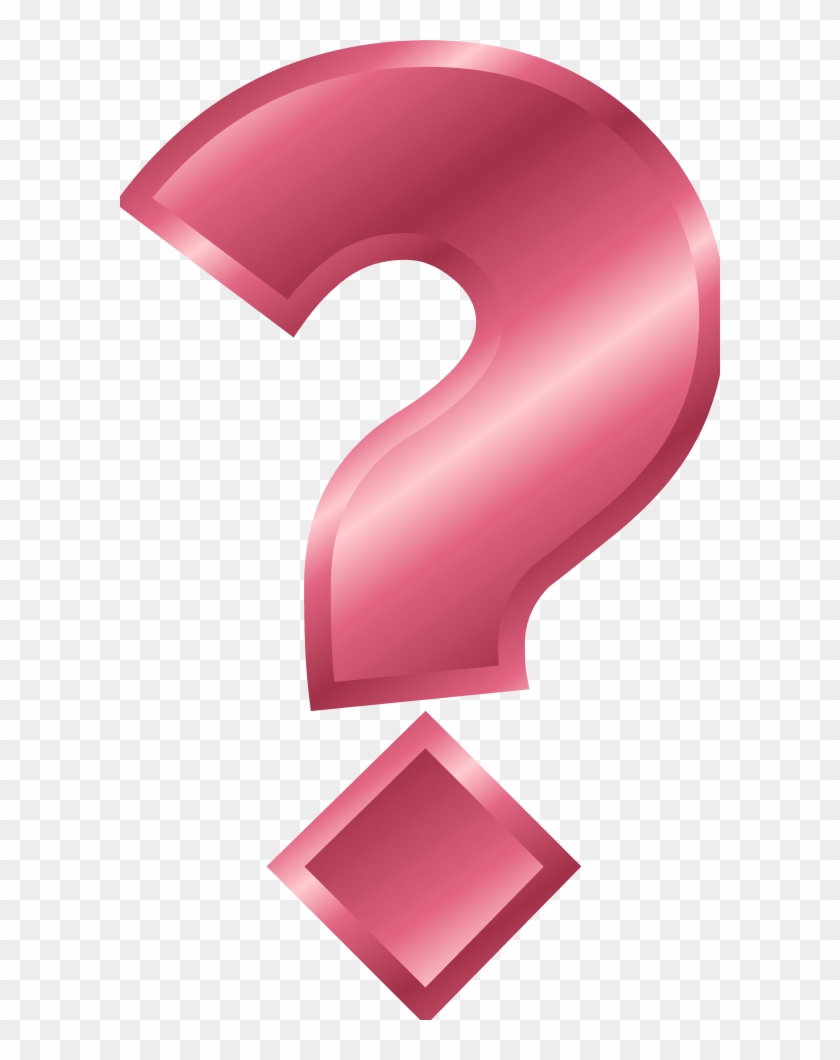 Vector Clip Art - Pink Question Mark Clip Art #317297