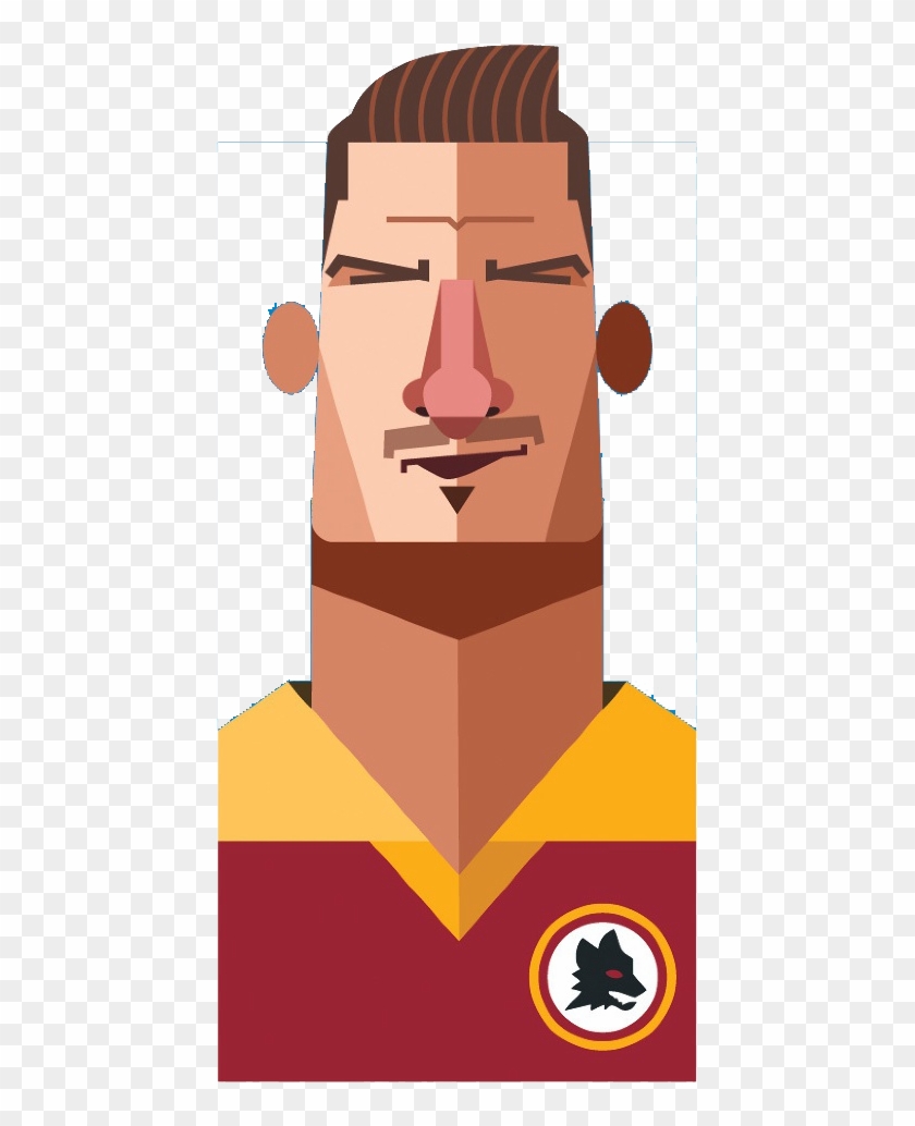 Roma Football Player Playmaker Illustration - Ft10 | I Giallorossi Samsung Galaxy S5 Slim Case By #317419