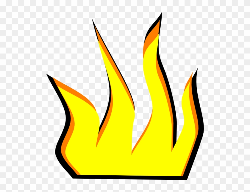 Fire Flame Clip Art Image 10168 Car Flames Clip Art - Cartoon Fire #317435