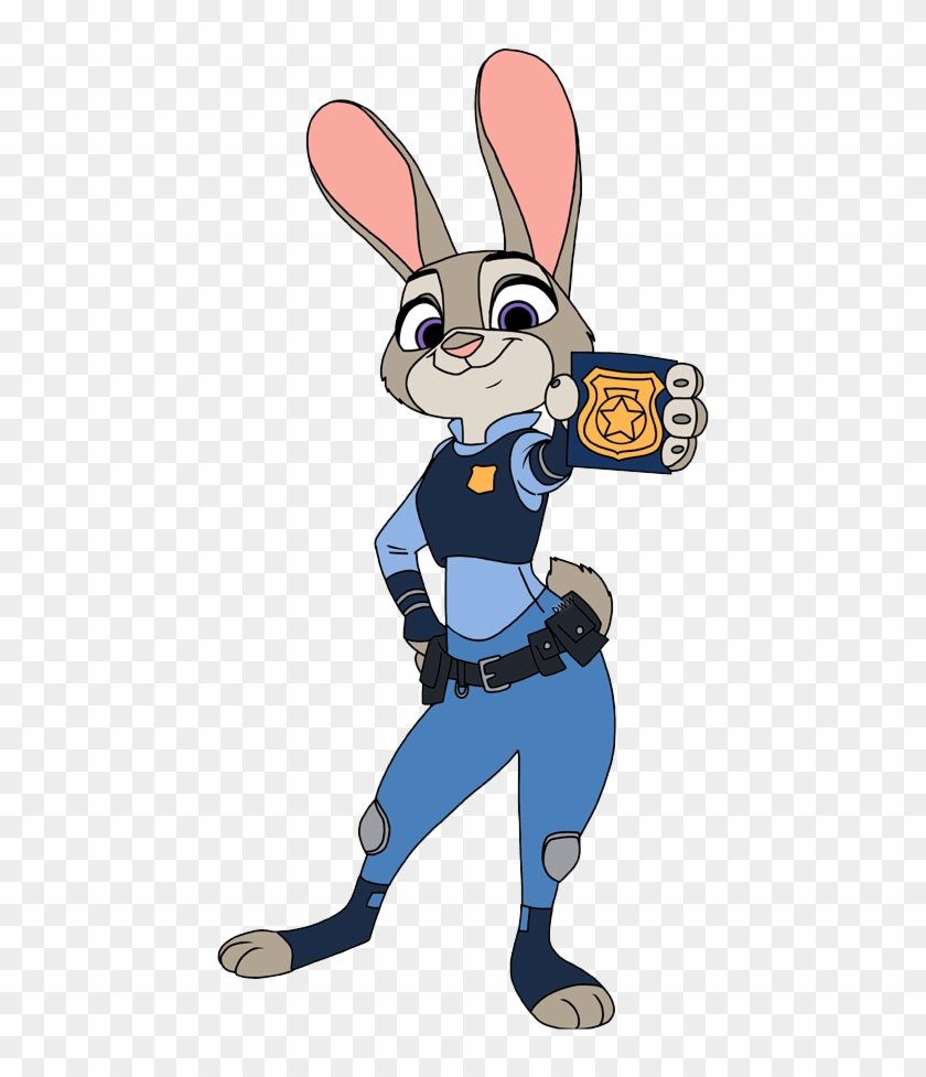 Yak Clipart Animated - Zootopia Judy Hopps Clipart #317497