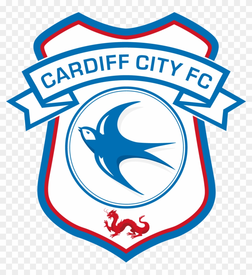 Cardiff City Fc Football Club Crest Logo Vector - Cardiff City Logo Png #317514