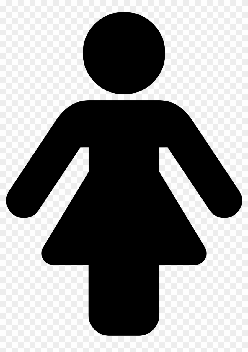 Gender Symbol Female Computer Icons Clip Art - Female Silhouette #317521