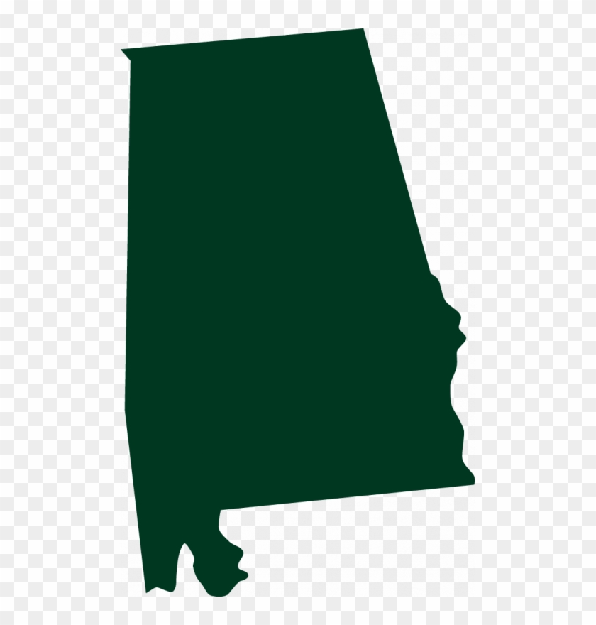 Hang Gliding Clipart - Green State Of Alabama #317524