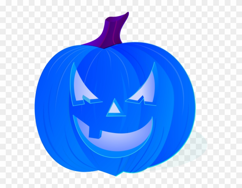Blue Pumpkin Clipart - Jack-o'-lantern #317580
