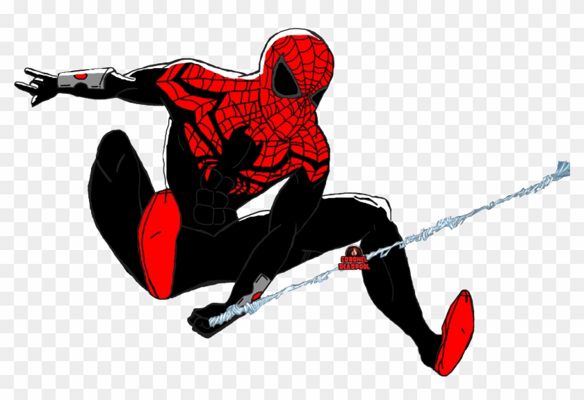 Superior Spider Man Drawing Free Transparent Png Clipart Images Download