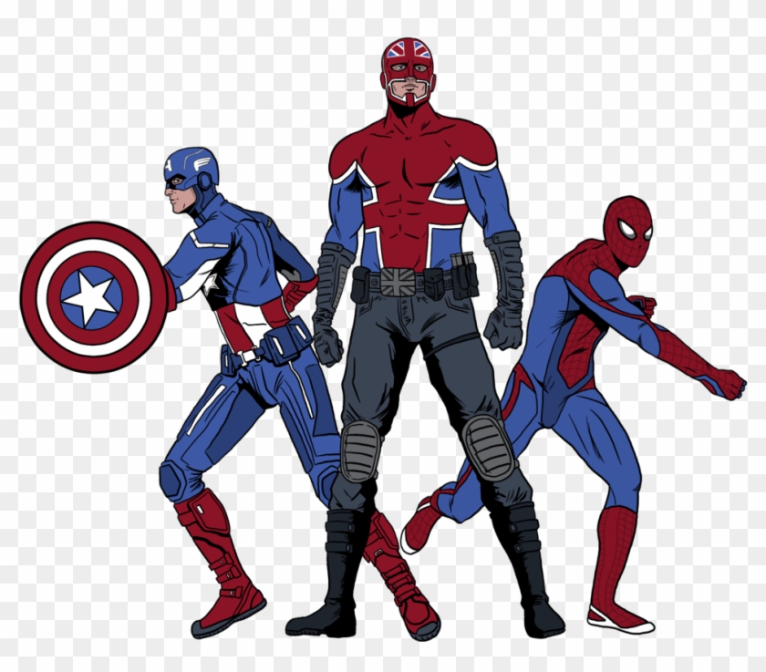 Captains And Spider Man T Shirt Design By Dubiousaj - Spiderman Deviantart Design #317612