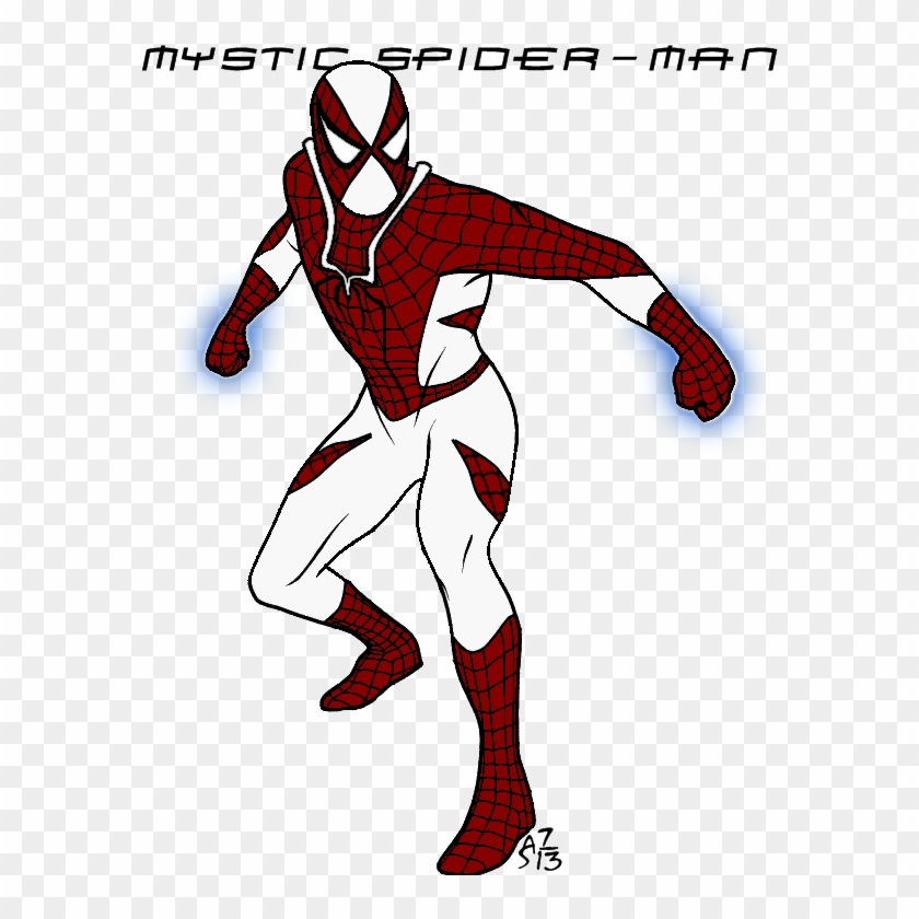 Mystic Spider-man By Bornanimefreak - Cartoon #317615