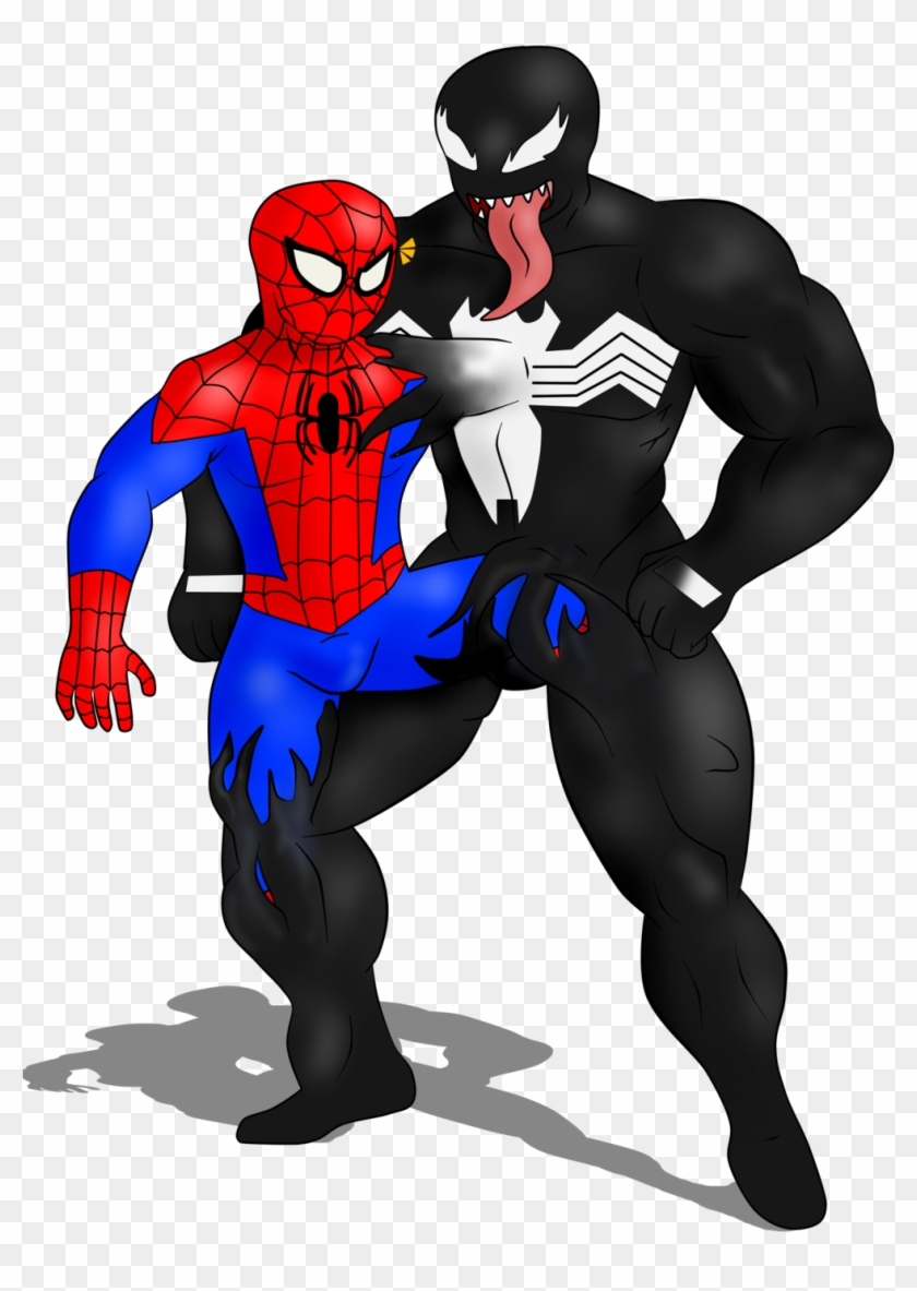 29 Spiderman Vs Venom By B12a - Spiderman Vs Big Venom #317637