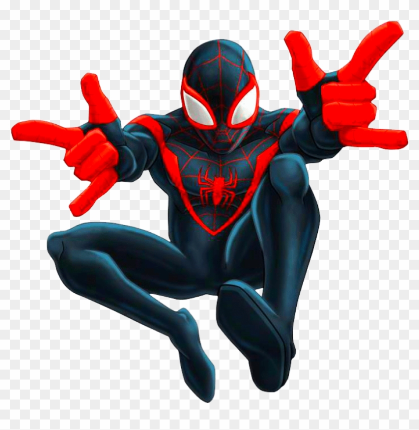 Spider-man Clipart Transparent - Spiderman Miles Morales #317695