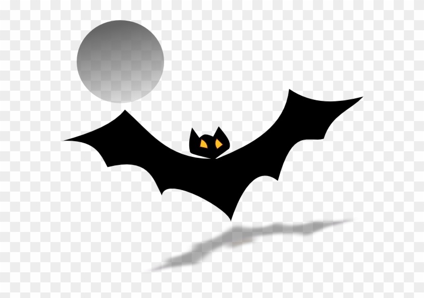 Cute Bat Clipart Outline Bat Clip Art Vector Clip Art - Bat #317755