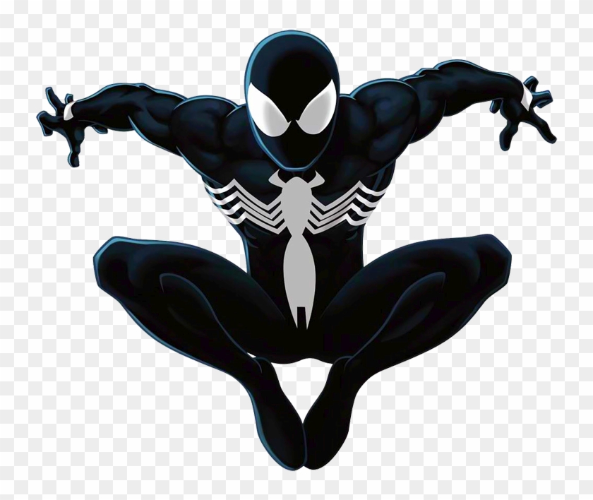 The Classic Symbiote Suit - Ultimate Spiderman Black Spiderman #317796