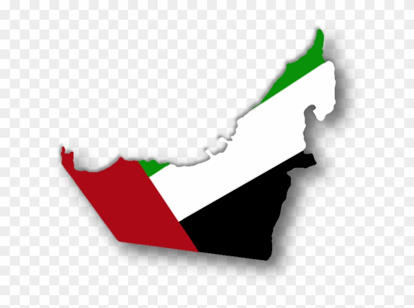 Uae Map Flag - Uae Flag Country #317804