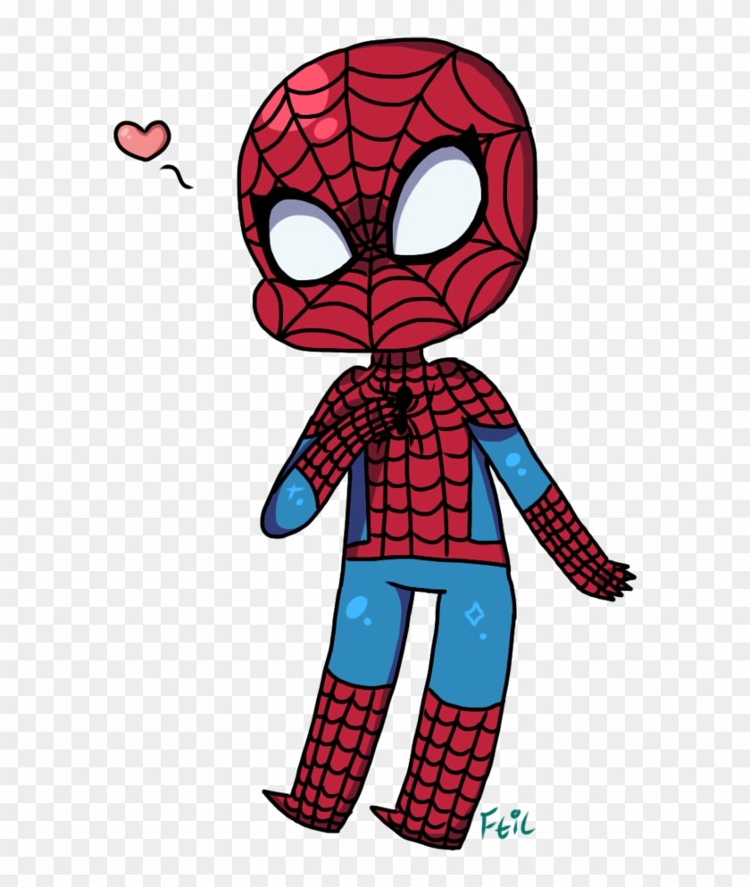 Spiderman Chibi By Finethingsinlife Spiderman Chibi - Spider Man Gartoon Png #317805