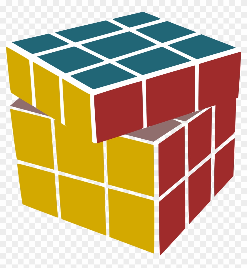 Inspiration Rubix Cube Clip Art Medium Size - Inspiration Rubix Cube Clip Art Medium Size #317834