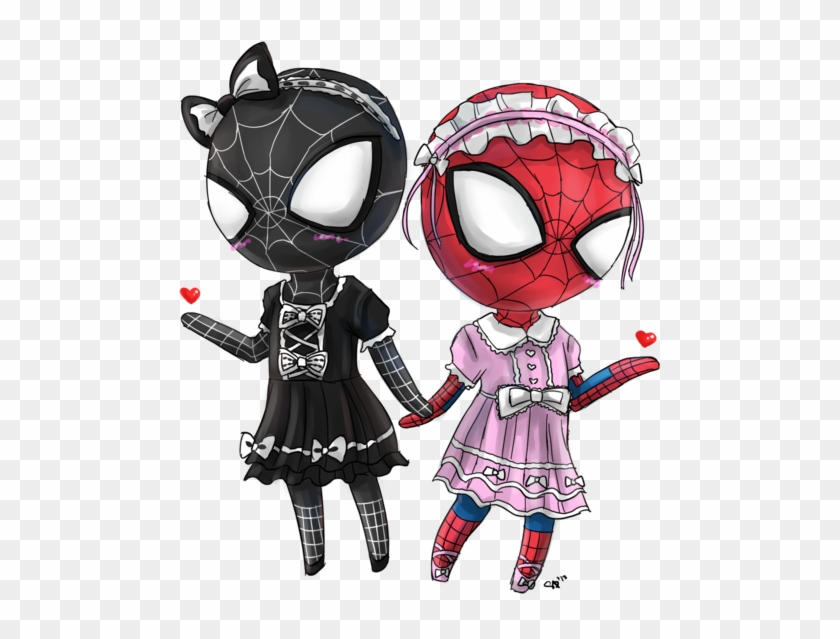 Spider-girls Quick Chibi By Sakurasamichan - Best Friend Chibi Png #317919