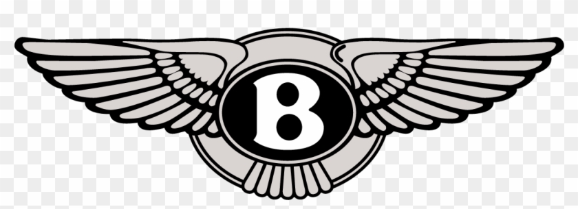 Bentley Wings Badge Logo Vector Free Vector Silhouette - Bentley Motors Logo Transparent #317920