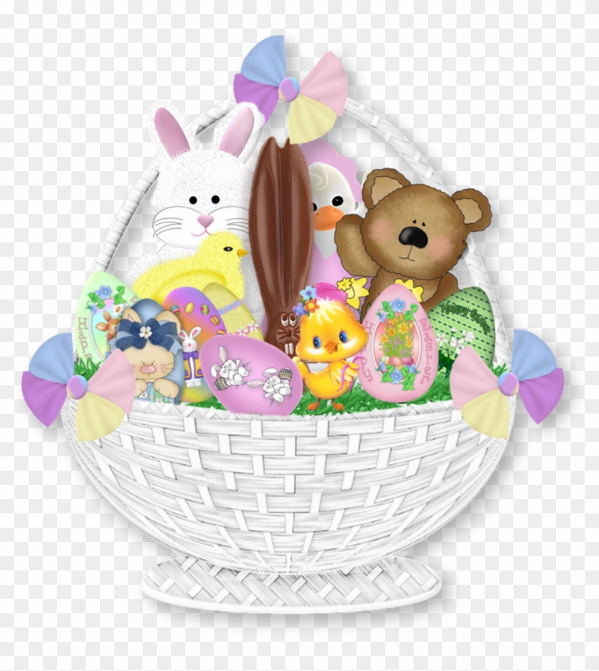 Gift Basket Easter T Basket Clipart Picture - Easter Gift Basket Clip Art #318028