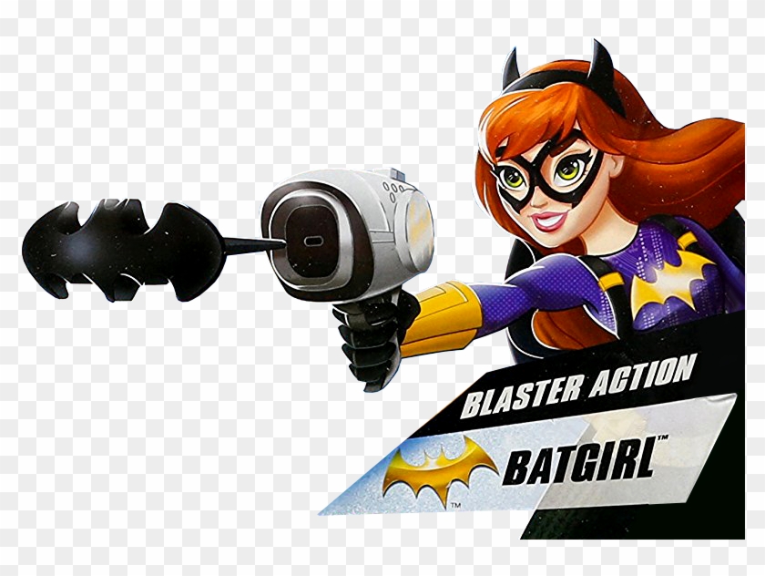 Batgirl Blaster Action Profile Art Dc Super Hero Girls - Dc Super Hero Girls Blaster Action Bat Girl Doll #318260