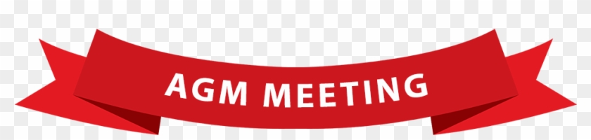 Meeting Clipart Annual General Meeting - Banner Shape #318296
