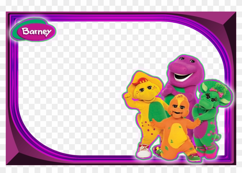 Perfect Barney And Friends Clip Art Medium Size - Barney Invitation Template #318335