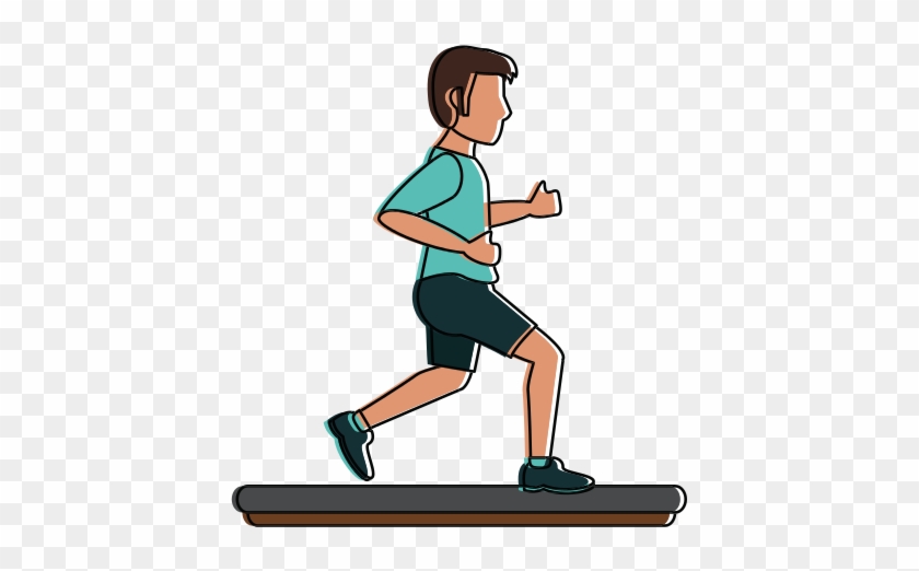 Man Running Cartoon - Jogging - Free Transparent PNG Clipart Images Download