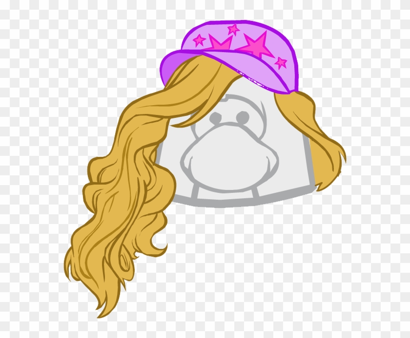 The Side Sweep Is A Wig On Club Penguin Released In - Club Penguin Optic Headset #318483