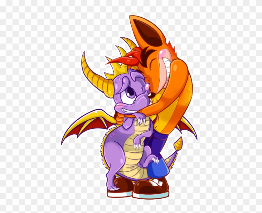 My Best Friend By 8 Bit Britt - Crash Bandicoot And Spyro Friends #318525