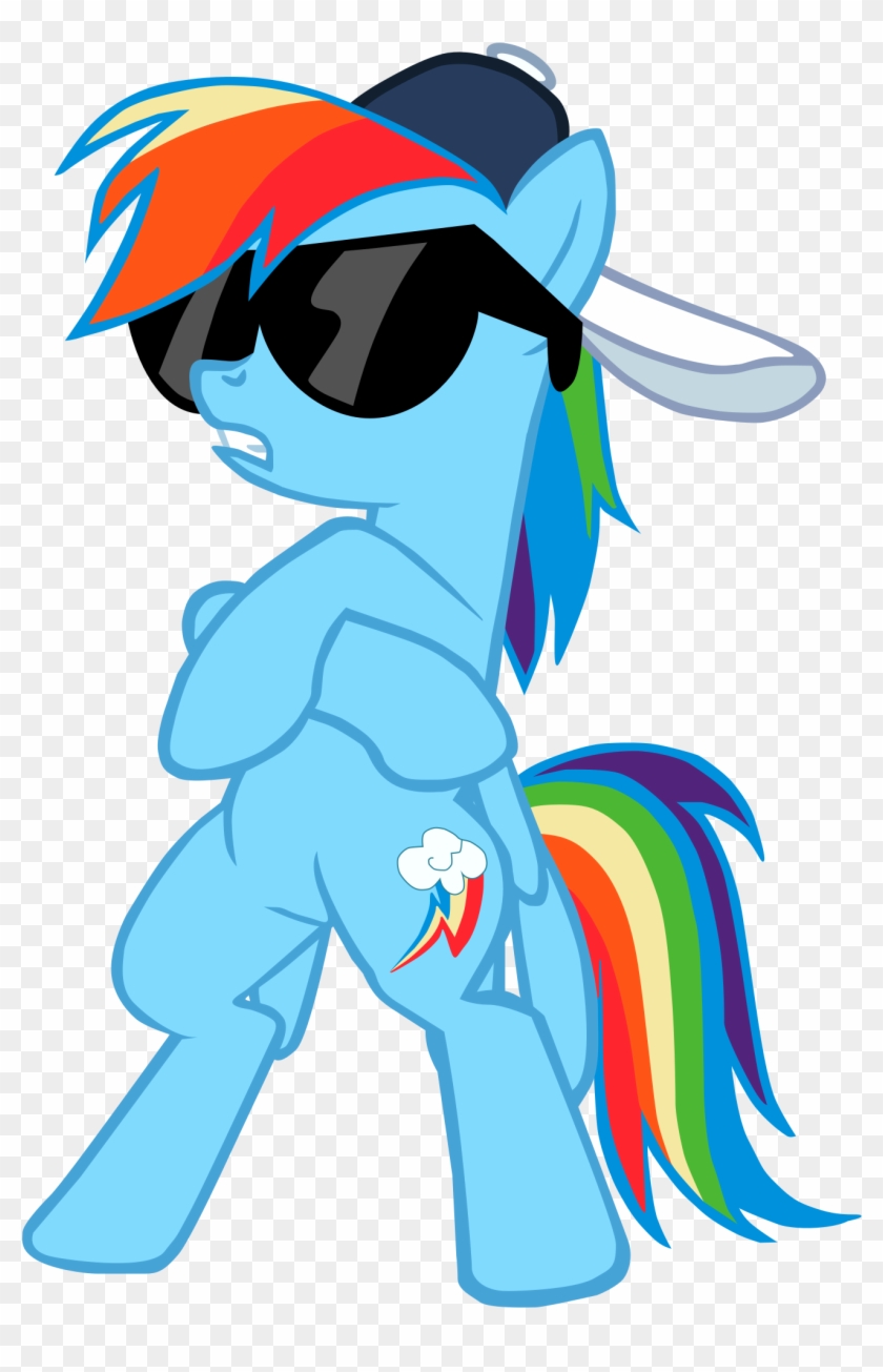 Rainbow Dash - Swag Rainbow Dash #318542