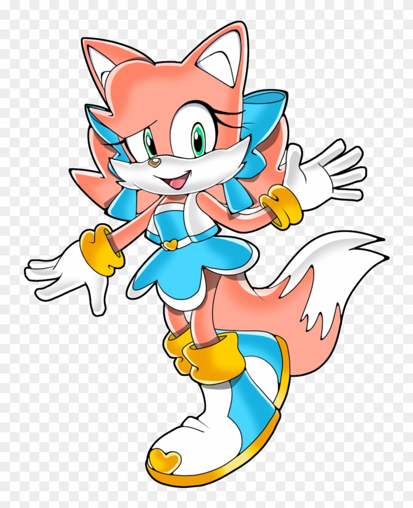 Vennie The Fox, Tail's Younger Sister And Paula's Best - Yue Lang The Fox Sonic X #318548