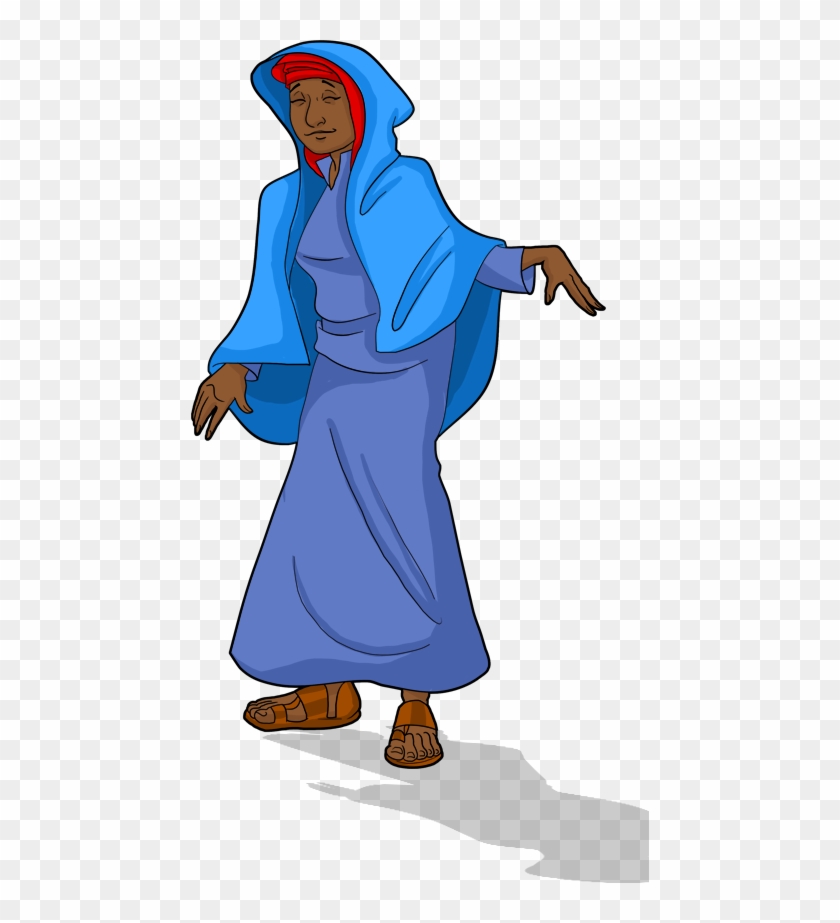 Villager Living In Capernaum During The Time Of Yeshua - Bible Women Clipart #318582