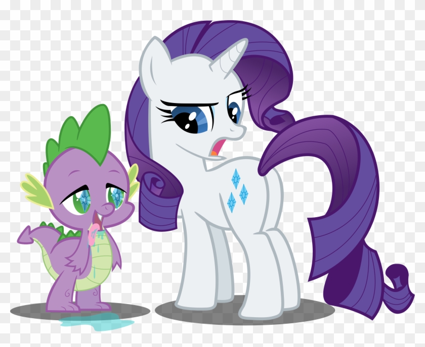 Sansbox, Drool, Plot, Rarity, Rarity Is Not Amused, - Rarity And Spike Plot #318613