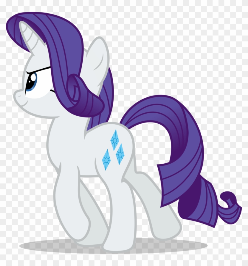 Mlp Hairstyles Elegant Mlp Fim Rarity Walking 2 Vector - Mlp Walking Vector #318648