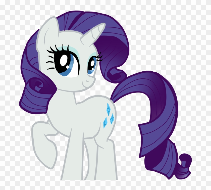 Spellboundcanvas 65 2 Mlp Rarity Vector - My Little Pony Toppers #318658