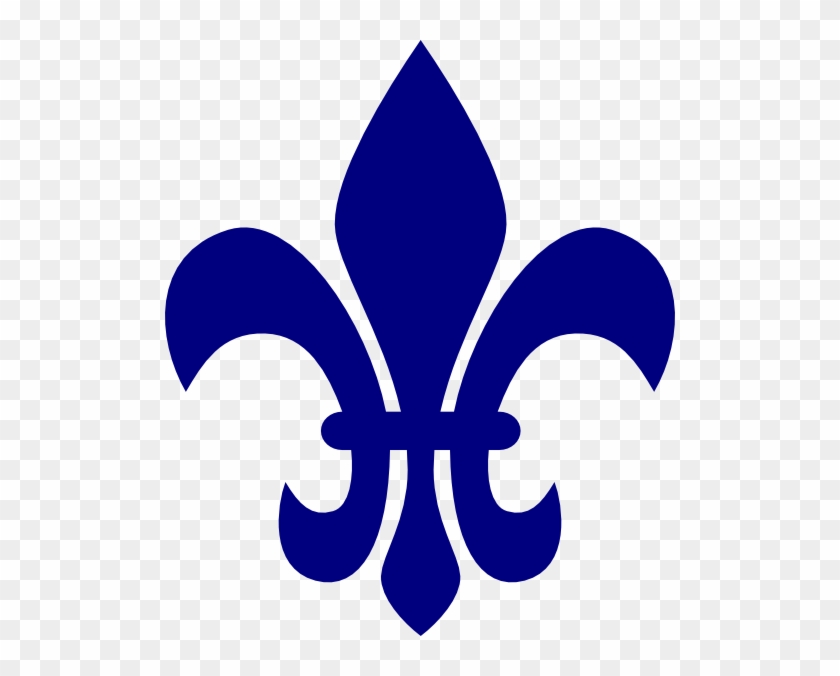 Blue Fleur De Lis #318674