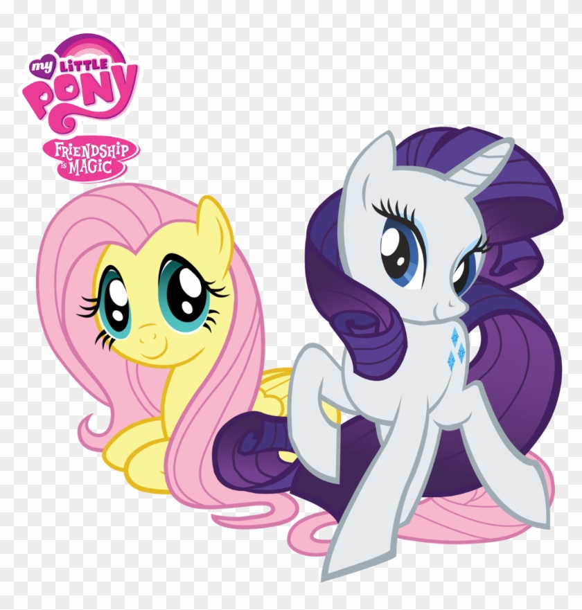 Human Fluttershy And Rarity - My Little Pony Friendship #318682