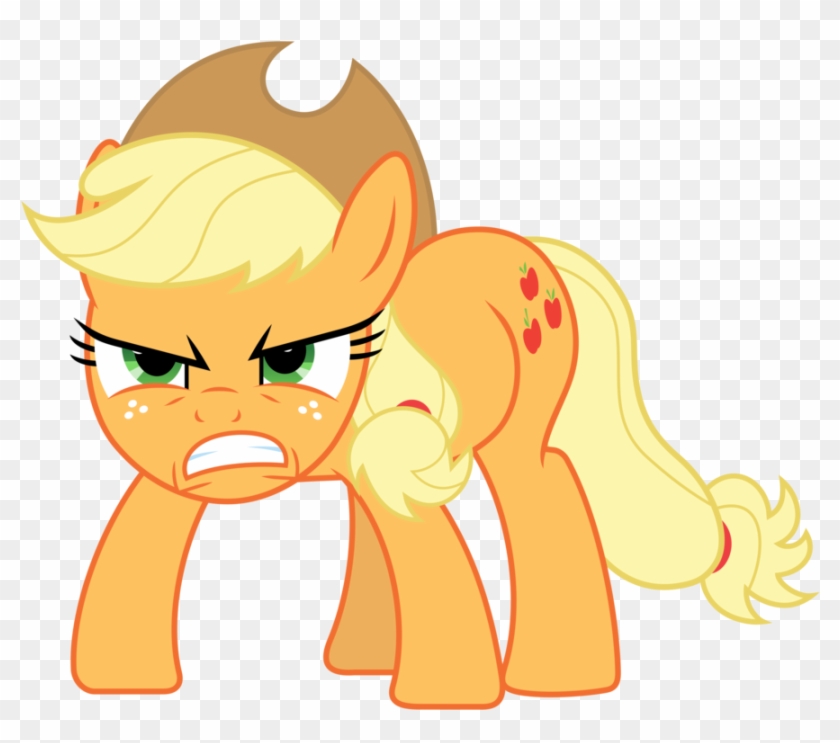 Angry Applejack - My Little Pony Applejack Angry #318702