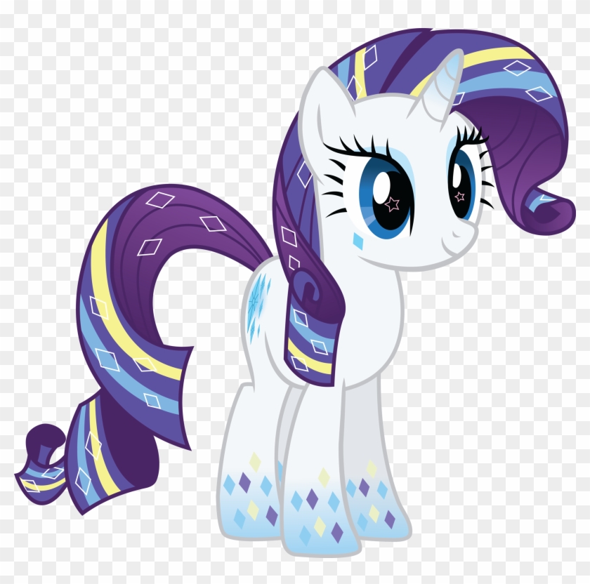 Rainbow Power Rarity Vector By Icantunloveyou Rainbow - My Little Pony Rarity Rainbow Power #318712