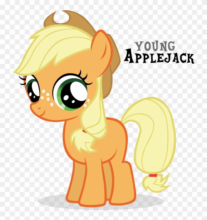 Applejack Filly By Blackm3sh - Applejack Filly #318745