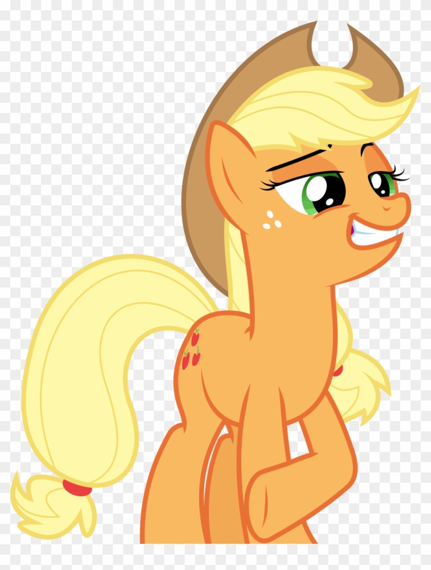 Yetioner 72 1 Proud Applejack By Dasprid - Mlp Applejack Vectors #318771