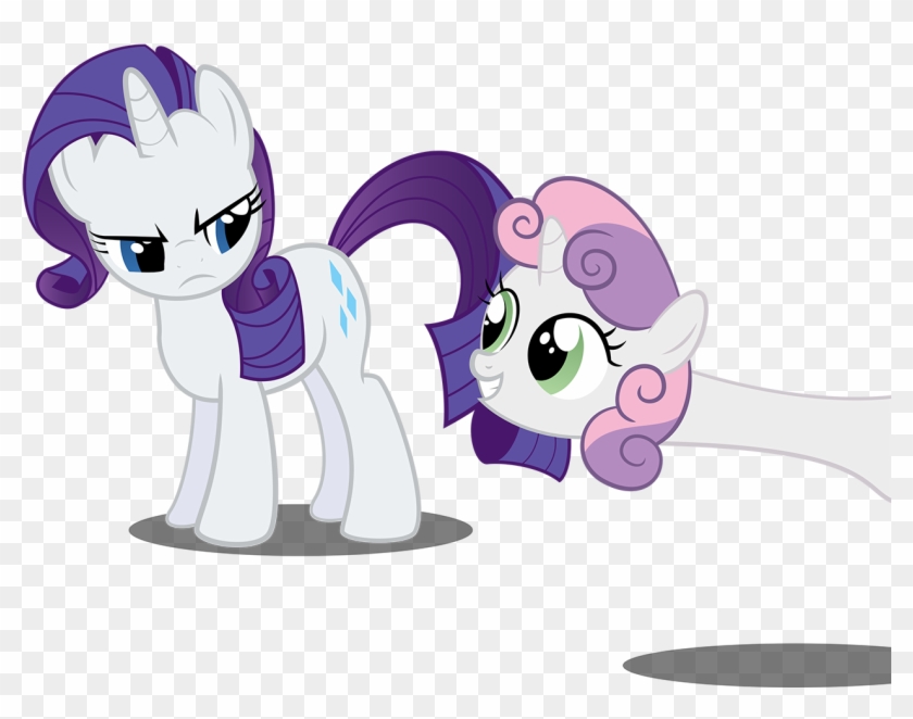 Sweetie Belle Trolls Rarity By Spellboundcanvas Sweetie - Sweetie Belle As Rarity #318772