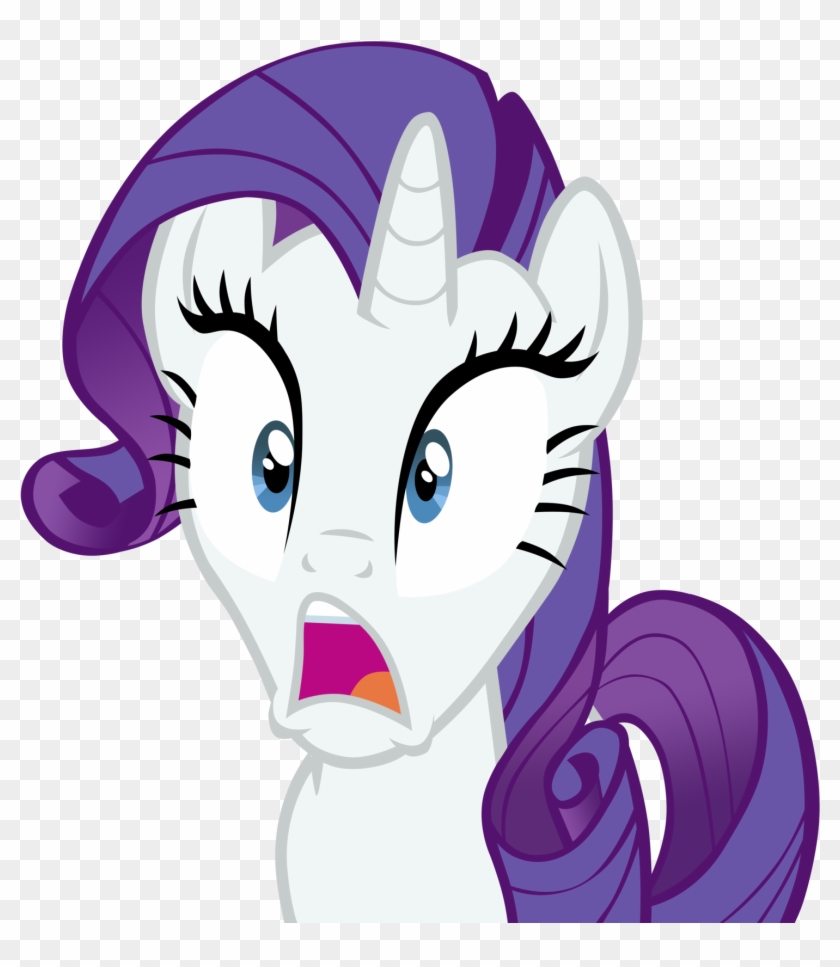 Shocked Rarity By Elenita93 On Deviantart - Rarity And Rainbow Dash Gif #318801