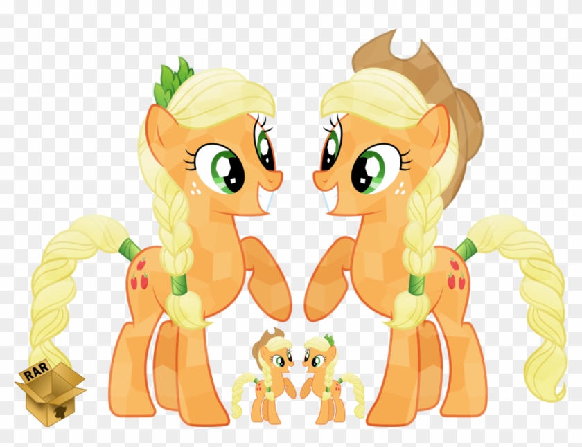 V Crystal Applejack By Pirill Poveniy - My Little Pony Crystal Applejack #318827