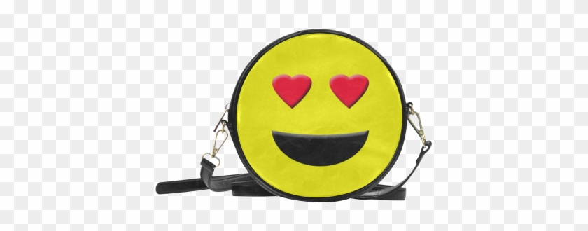 Emoticon Heart Smiley Round Sling Bag Model Id Png - Miraculous Ladybug Marinette Bag #318875