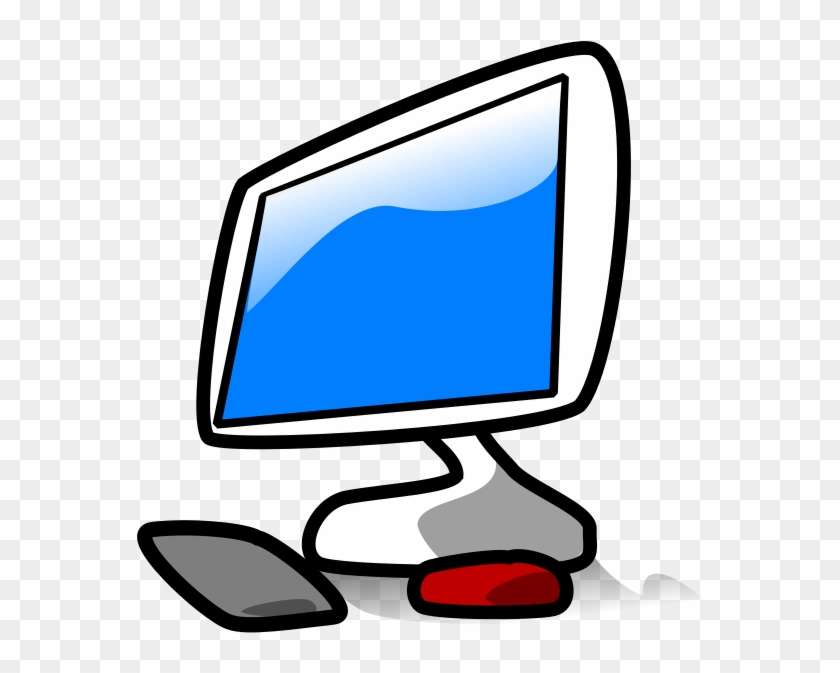 Desktop Computer Pc Clip Art At Clker - Personal Computer #318895